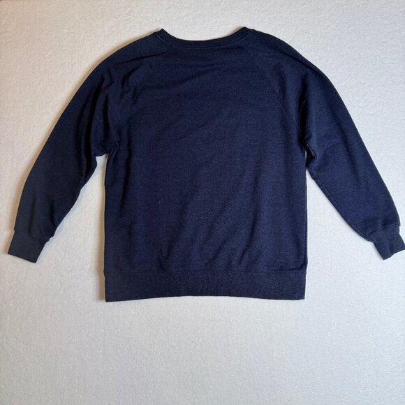 Wildfox Good Vibes Navy Rainbow Letters Sweatshirt #1413 - Picture 6 of 6